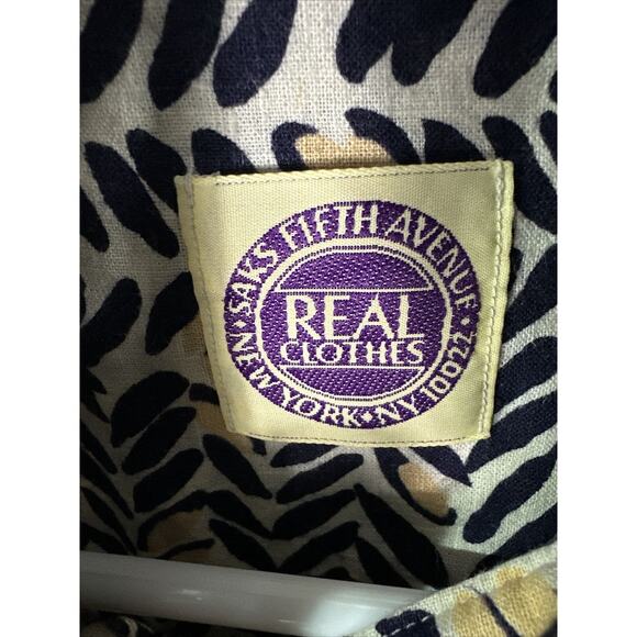 Vintage Saks Fifth Avenue Men’s Button Down Shirt Size Small Linen & Cotton - Picture 4 of 4